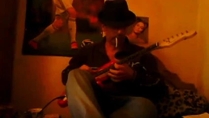 Gitarımda x çalan blues