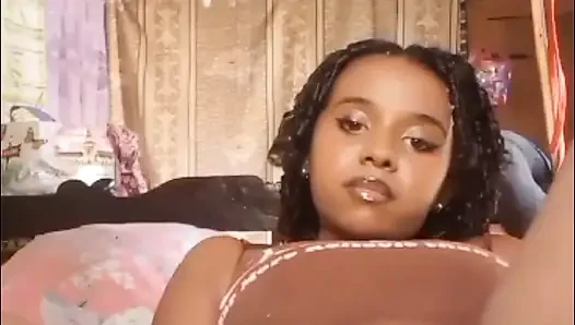 Güzel bir zenci kadınla çok güzel