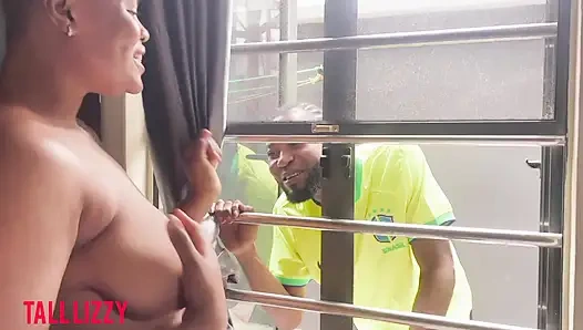 I sneaked in my boyfriend into my room to have a good fuck while my step mum was In her room resting