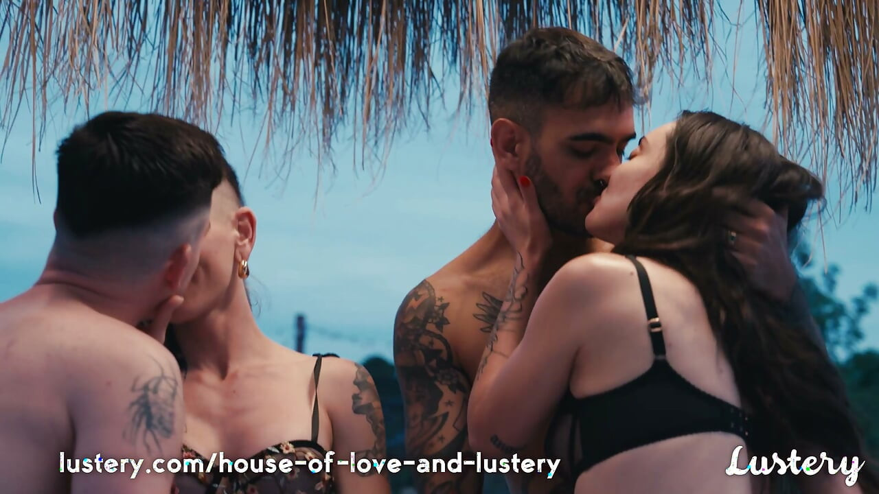 House of Lustery Ep1 of 5 FFMM Wife Swap (full scene)
