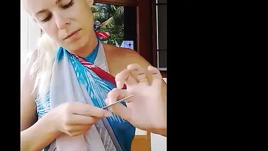 Seni görmezden gel! Tırnak kesme, Polonyalı, renkleme