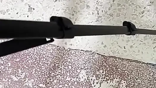 Arap Yarak Düşkünü Koca Karısını Büyük Zenci Yarağıyla Sikişirken Izlerken Boşalıyor