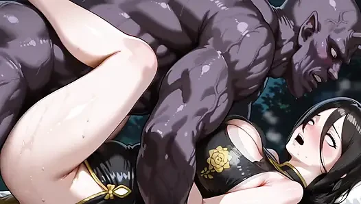 Aşı (OPM) x Hanabi (Naruto)