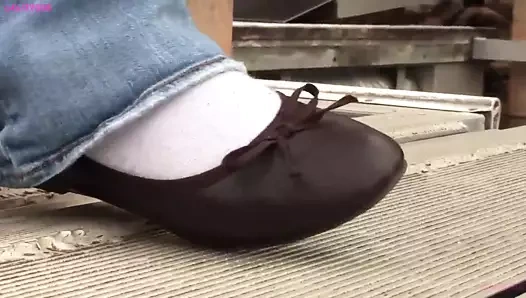 Kat kahverengi daireler gürültü önizlemesi