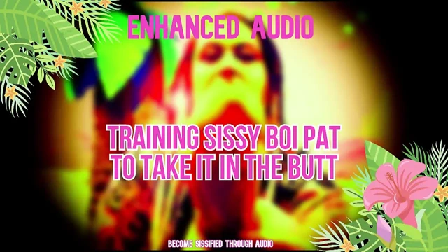 Sadece ses - kadın kılıklı boi pat'ı götten alma eğitimi gelişmiş versiyon