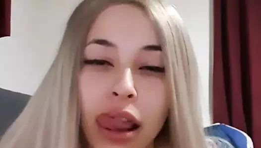 Sabrina sevimli pembe yapay penis berbat - ahegao sevgilisi
