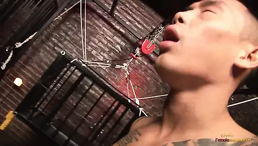 Adam uzun sarışın saçlı orta yaşlı seksi kadını domaltarak sikiyor