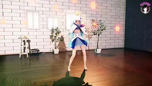 Aşk sözleri 4 - seksi genç dans ediyor (3 boyutlu hentai)