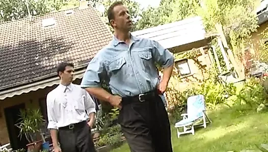 Almanya'dan seksi sarışın piliç çifte sikiliyor