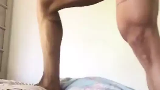 kaslı bacaklar çiğneme