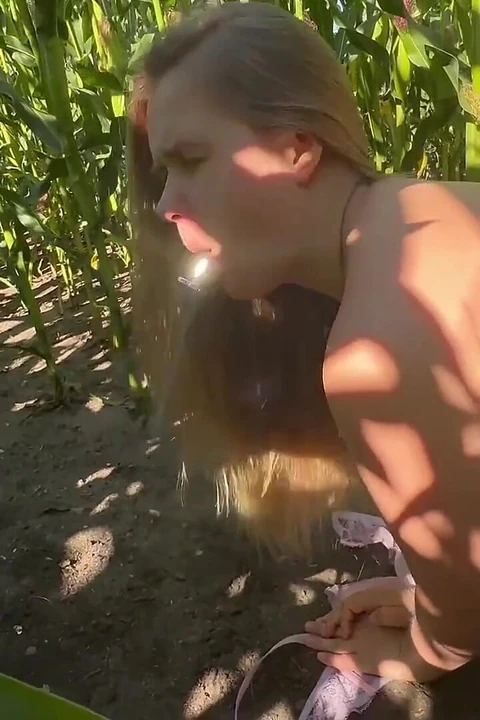 Неопустимое анальное приключение на кукурузном поле - слишком сладко, чтобы оставаться хорошим!