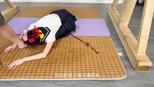 Denizci üniformalı jk+ eğitimi + kırbaçlama