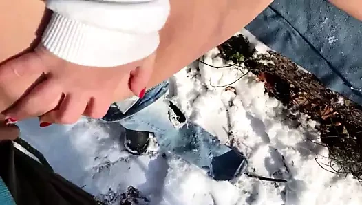 CALZO A NOSOTROS MISMOS CON CREAMPIE ANAL CALIENTE EN LA NIE