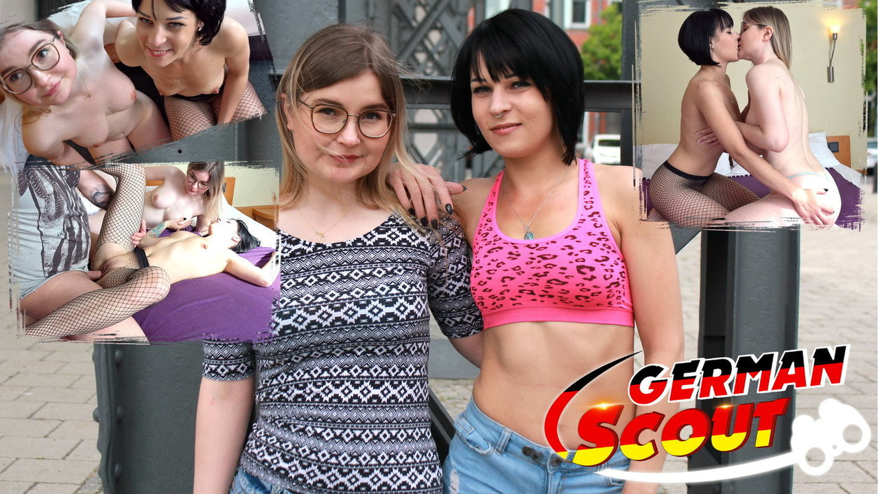 GERMAN SCOUT - CANDID BERLIN GIRLS' FIRST FFM THREESOME PICKUP