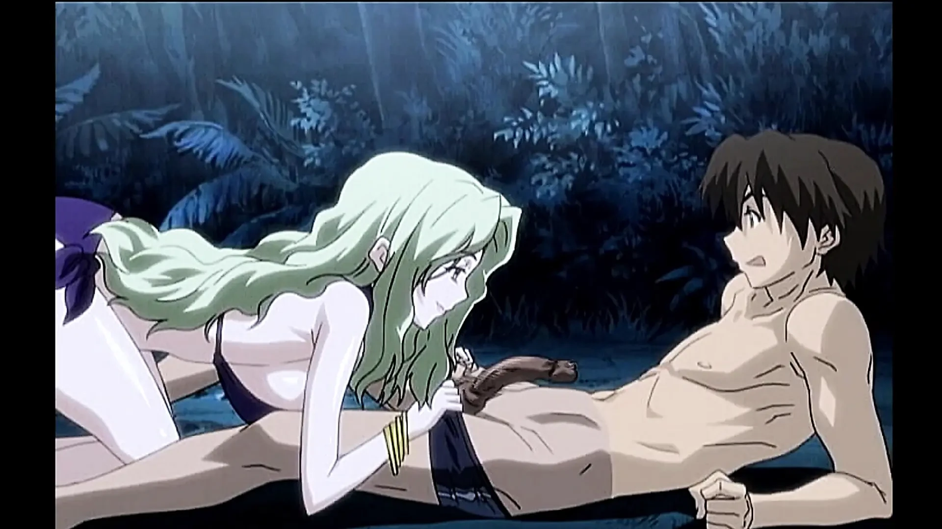 Blonde Mommy Seduces a Boy Outdoors With a Quick Fuck Tits