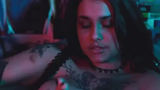 Lezbiyen tanrıçalar ayak ibadeti seansı