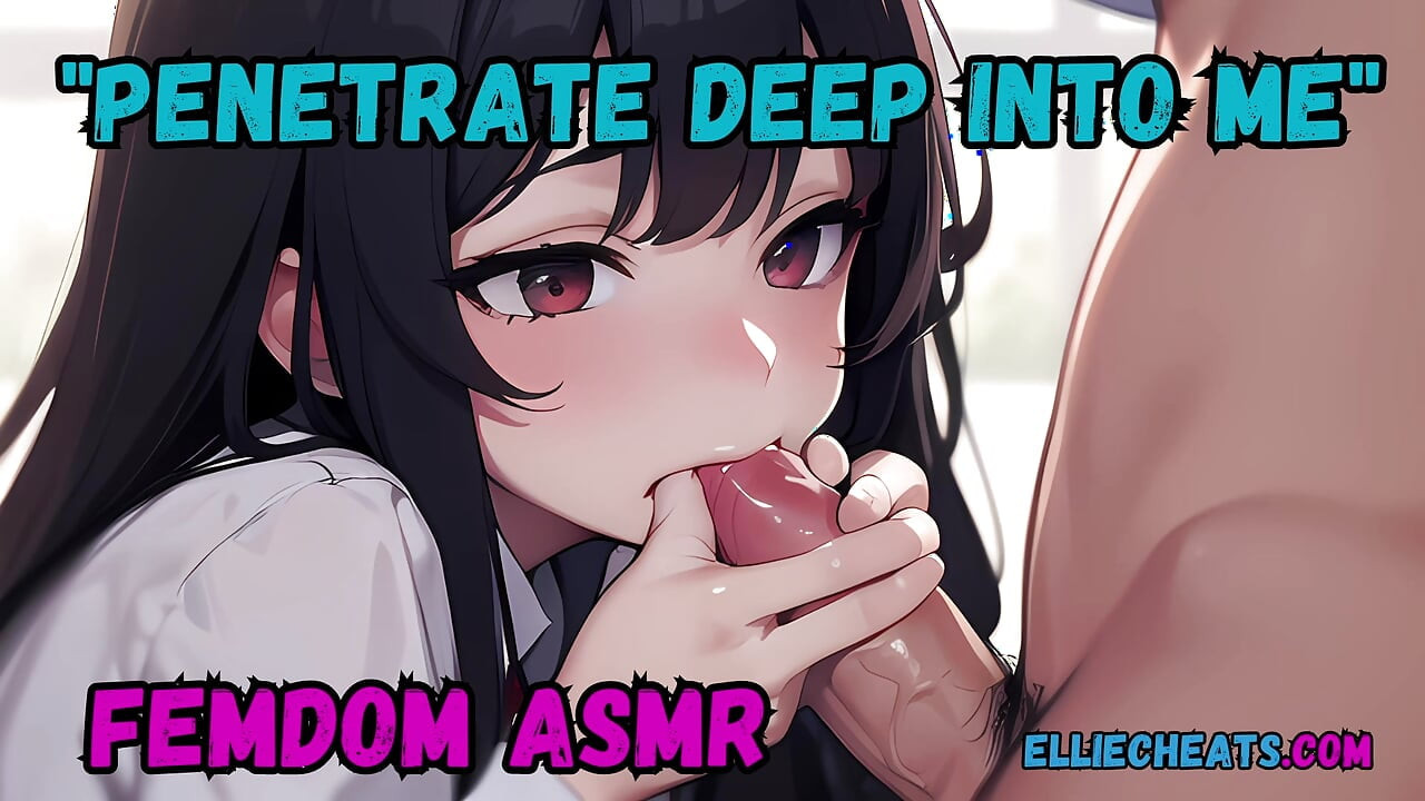 Yandere ateşli komşusunun takıntısı sonunda sağılıyor - erotik kadın egemenliği asmr