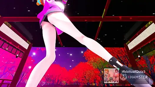 mmd r18 lamb tek parça sert seksi seks dansı 3d hentai halka açık parodi lateks takım elbise kostüm