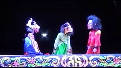 Endonezya konumundan Wayang golek