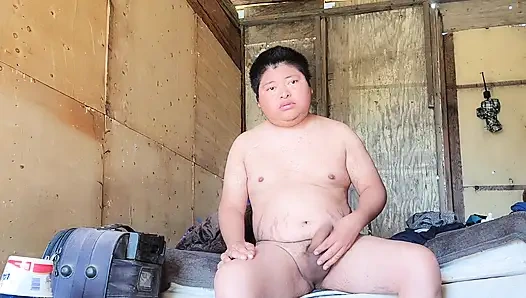 Jalando el pene