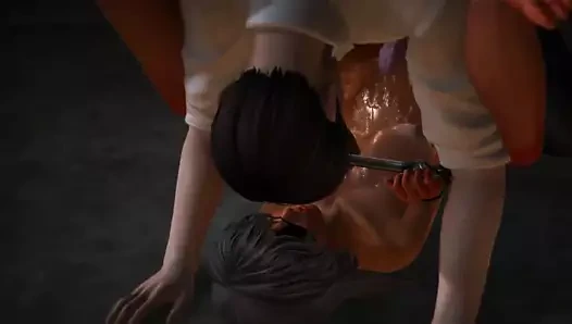 3 boyutlu hatunlar boşalıyor