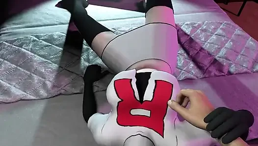 Teams Rocket'ten Jessie ile ofiste bir öğleden sonra geçirmek