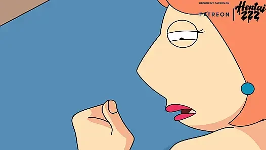 AILE BABASı LOIS GRIFFIN'IN IÇINE BOŞALıYOR STAN AMERIKALı BABA PORNO