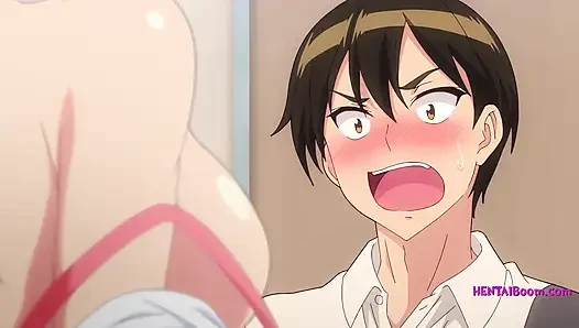 Tatlı anime ateşli kız ateşli hentai yoğunluğuna teslim oldu