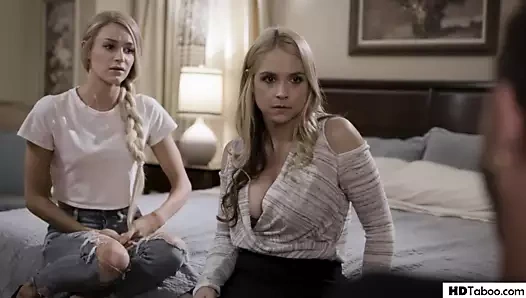 Üvey anne ve üniversiteli kız tabu bir ilişkiye kandırıldı