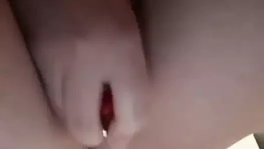 benim alt sürtük oynama ile ona KEDİ