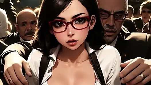 Anime kız öğrenciler mosh çukurunda anlamsız sikiliyor