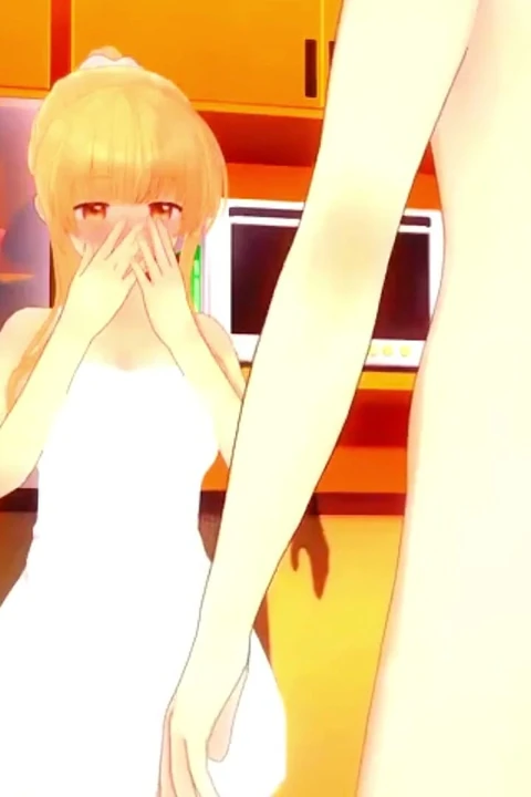 Otonari No Tenshi-sama - Mahiru Shiina Sevgilisiyle Samimi Seks - 3D Hentai Animasyonları