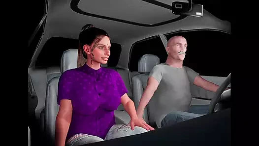 Hintli evli kadın Aisha ve yaşlı arkadaş