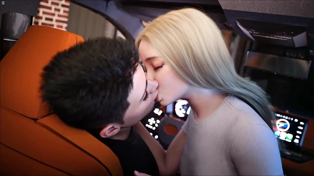 Üvey anne arabada yarak emmeyi seviyor ve yüzüne boşaltıyor