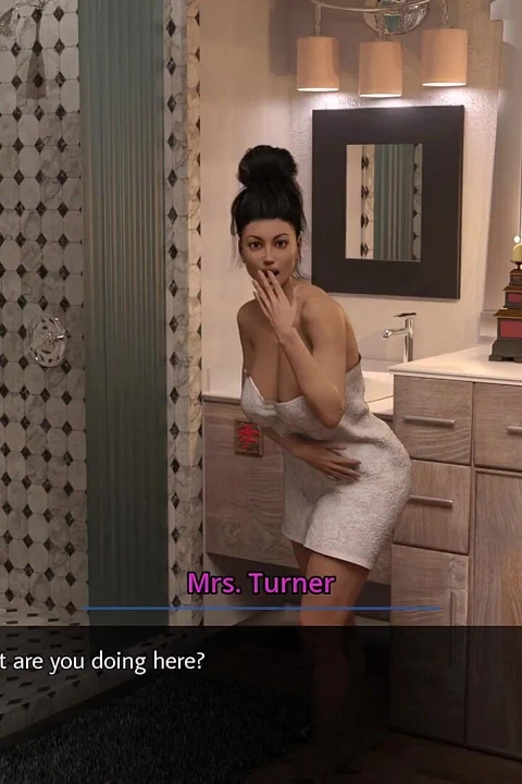 Indianres'in rüyaları sahnesi 1 - Alex ev sahibini duş alırken izliyor ve mastürbasyon yapıyor