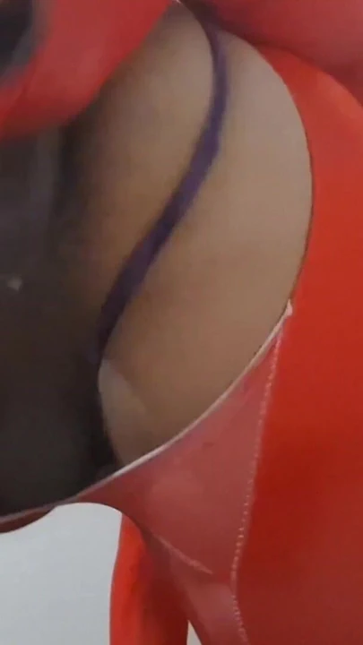 Big Oily Ass Trans Asuka riding Big Black Monster Cock until Anal Gape and Cumfarting Creampie | Clip 2