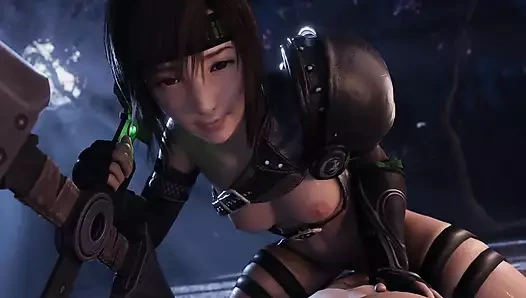 Yuffie ile eğitim seansı iyi gidiyor