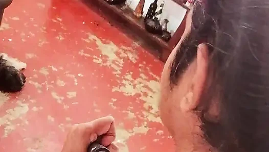 Üvey anne bakış açısının kamera arkası