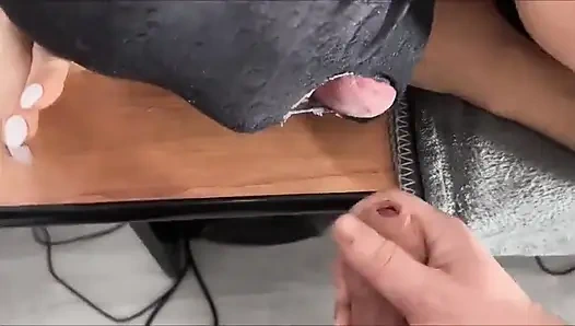 Masaj Için Geldim Ama ağzıma Boşaldım