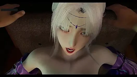 Şehvetin sanal pikselleri: tanrıça uyanıyor- 3 boyutlu animasyon hentai