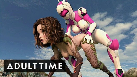 Futa sentai ekibi - dev robotik futanari orgazm