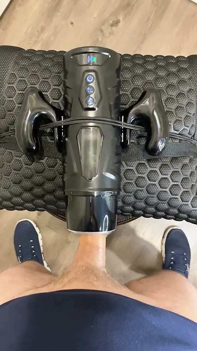Big Stroker Toy Makes Me Cum Four Times! POV Demo