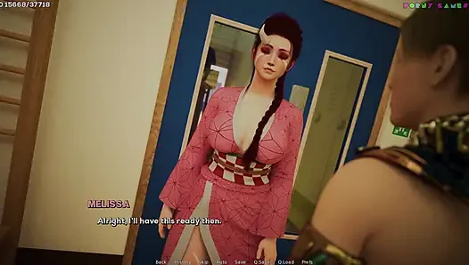 Shamandev'in arzu gölgeleri - kolej cosplay etkinliği, sınıf mastürbasyonu 61
