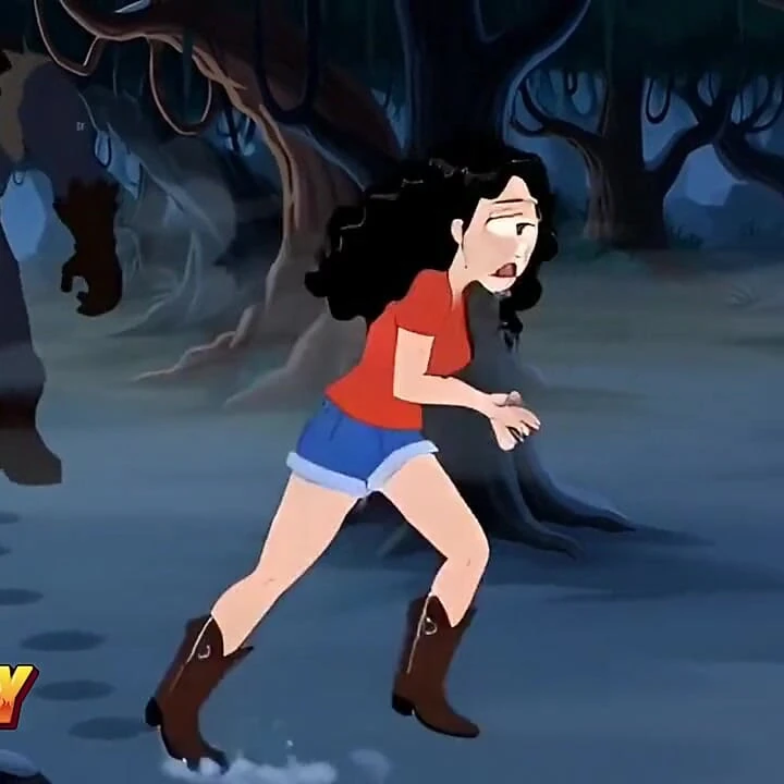 Crystal Lake Kampı'nda Sürtüklerle Seks Partisi. Karikatür