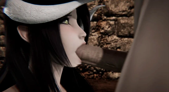 Albedo hentai sansürsüz l anime overlord