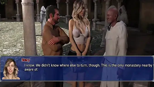 Ofis karısı #22 - Stacy Zack'i azdırıyor ve daha sonra Simon Stacy'nin amıyla oynuyor