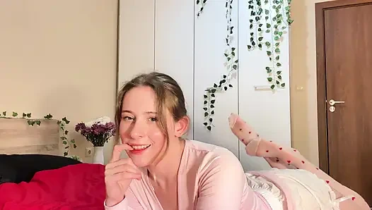 Sevimli şortlu pixie yatak odası flörtü - uzun ateşli emmek için en iyi azdırma