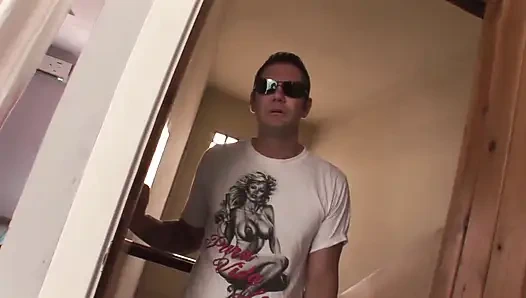 Madrid'de mükemmel orta yaşlı seksi kadın için anal seks - İspanya