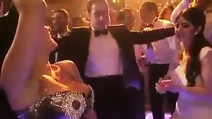 bar dancer bouncing boobs in slow motion