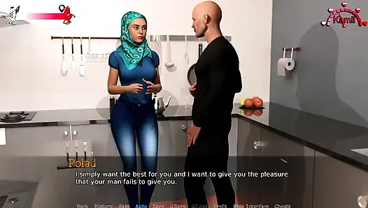 Orta doğuda hayat #13 - Hicran ve Banu bir an yaşadı, Turan Banu'nun amıyla oynadı, murat banu'yu sikiyor